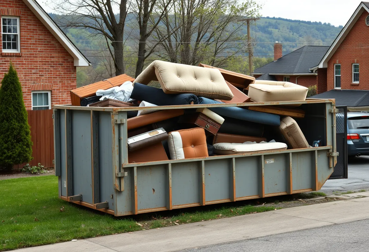 Household Junk & Cleanout Dumpsters in Frederick, MD