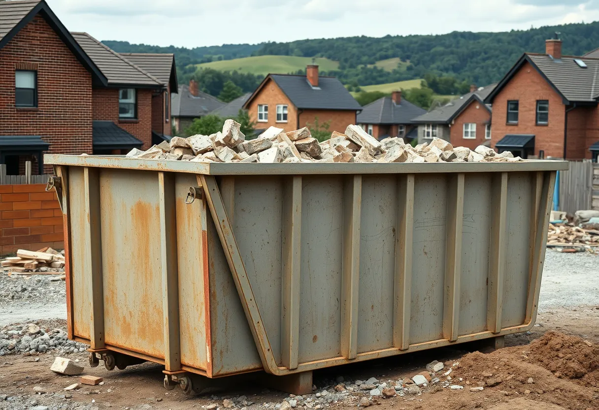 Concrete & Heavy Debris Dumpsters in Frederick, MD