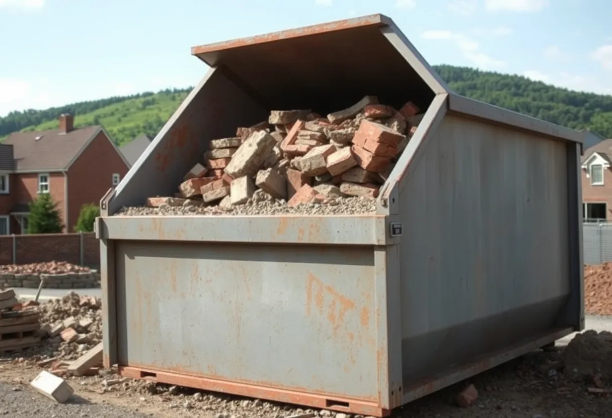 Concrete & Heavy Debris Dumpsters in Frederick, MD